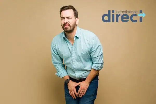 Image of a middle aged man suffering with urge incontinence Sheffield  