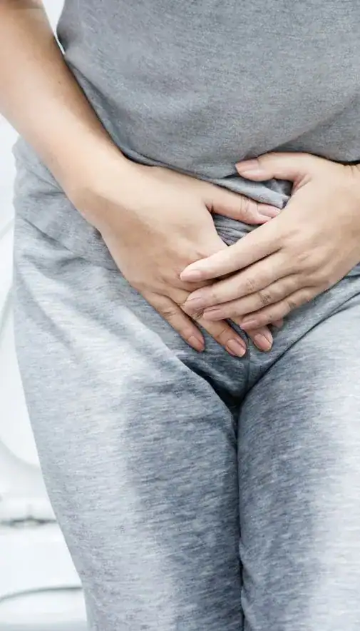 Image of woman had accident and needing stress incontinence treatment Sheffield 